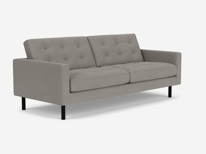 Joan Sofa in Panama Grey Fabric