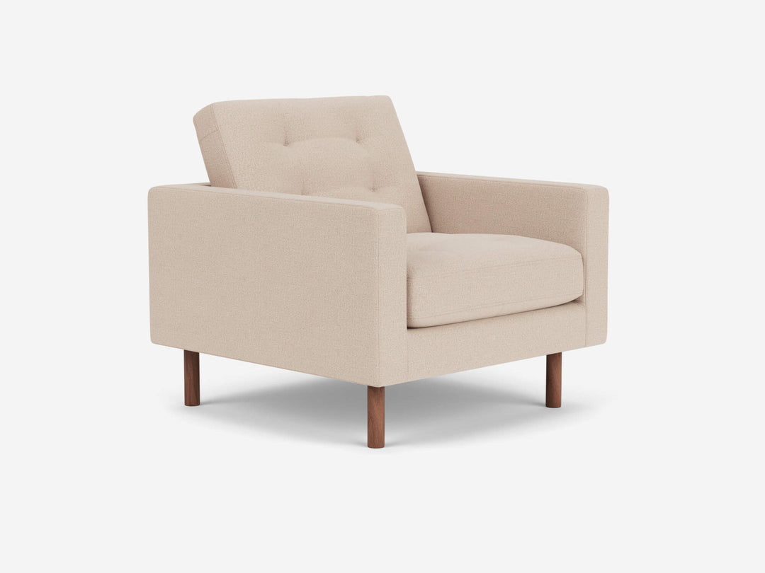 Joan Chair in Panama Natural Fabric