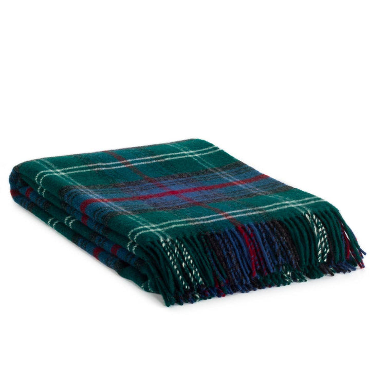 MACKENZIE Wool Tartan Throw