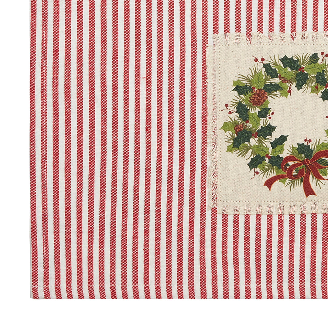 Holiday Wreath Kitchen Towel