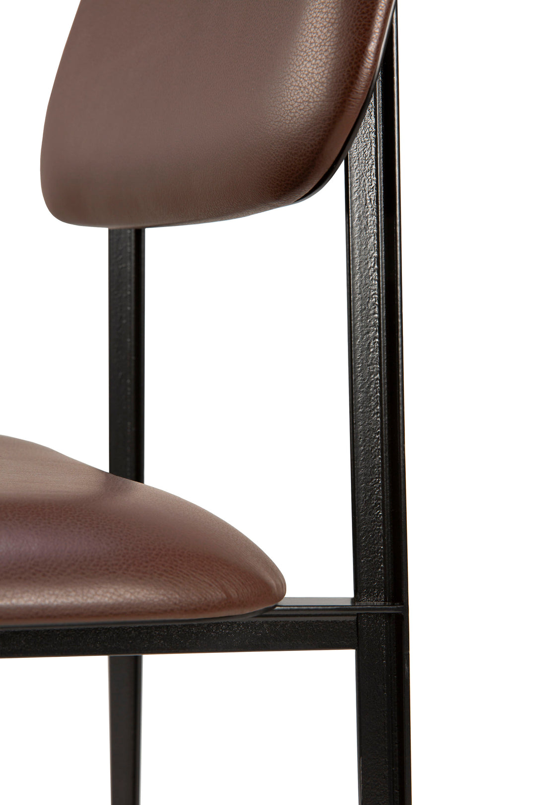 Dc Dining Chair With Chocolate Leather