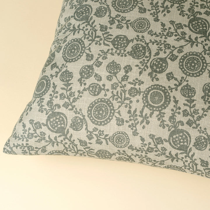 Pomegranate Cushion, Slate blue