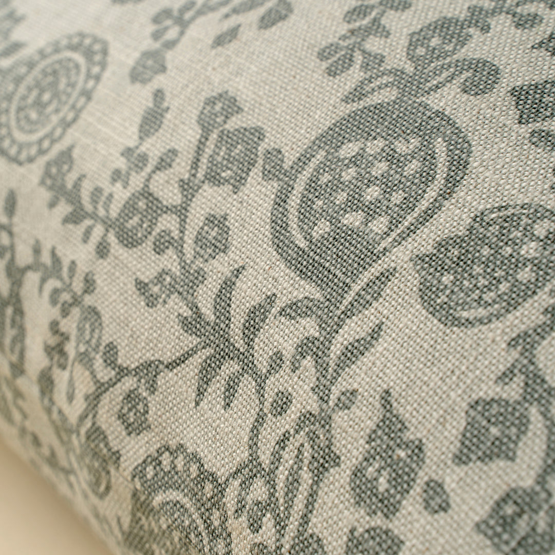 Pomegranate Cushion, Slate blue