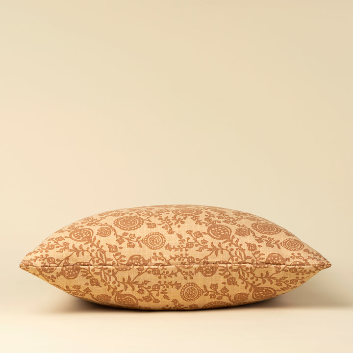 Pomegranate Cushion, Terracotta