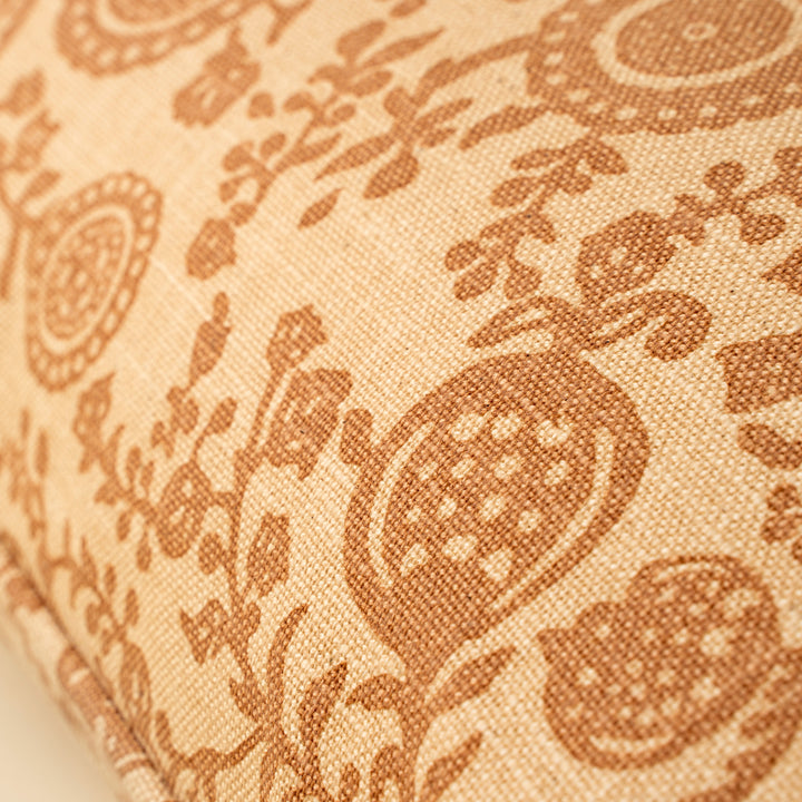 Pomegranate Cushion, Terracotta