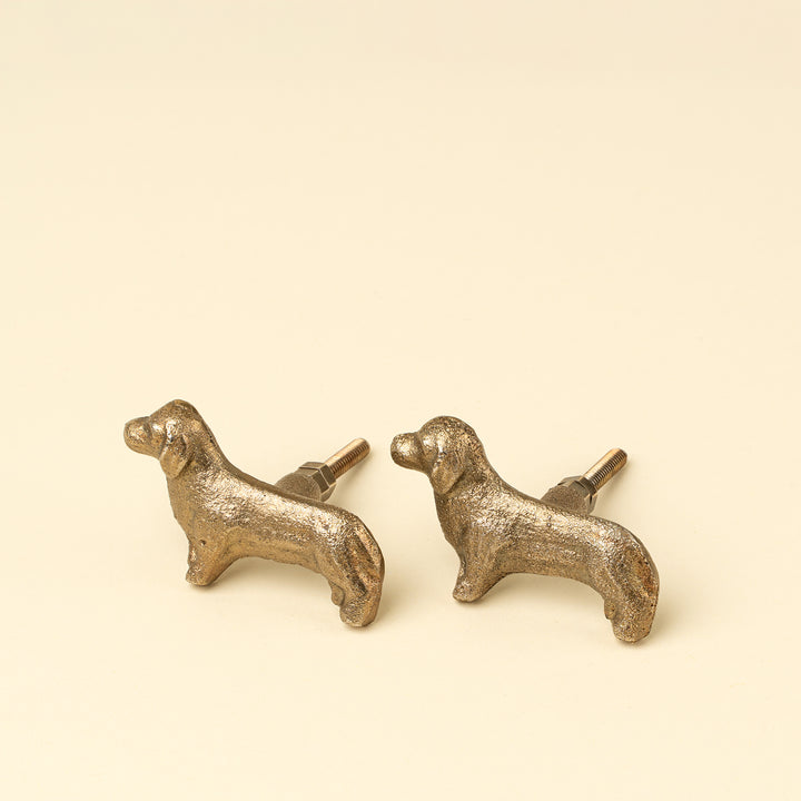 Dachshund Dog Knobs, Set of 2