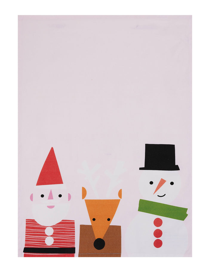 Santa And Friends Kitchen Towel