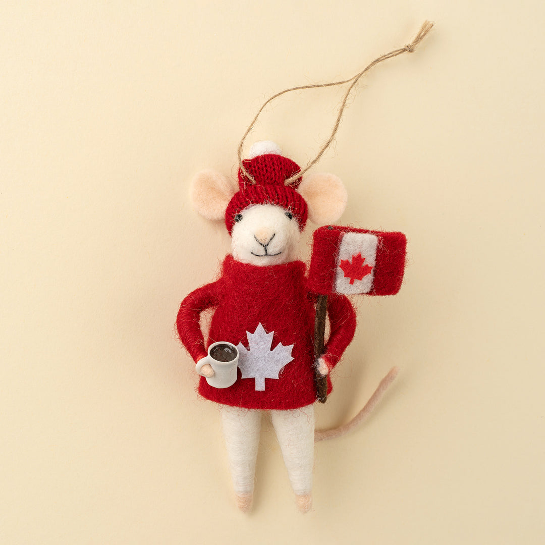 Felt Mice Cozy Canuck