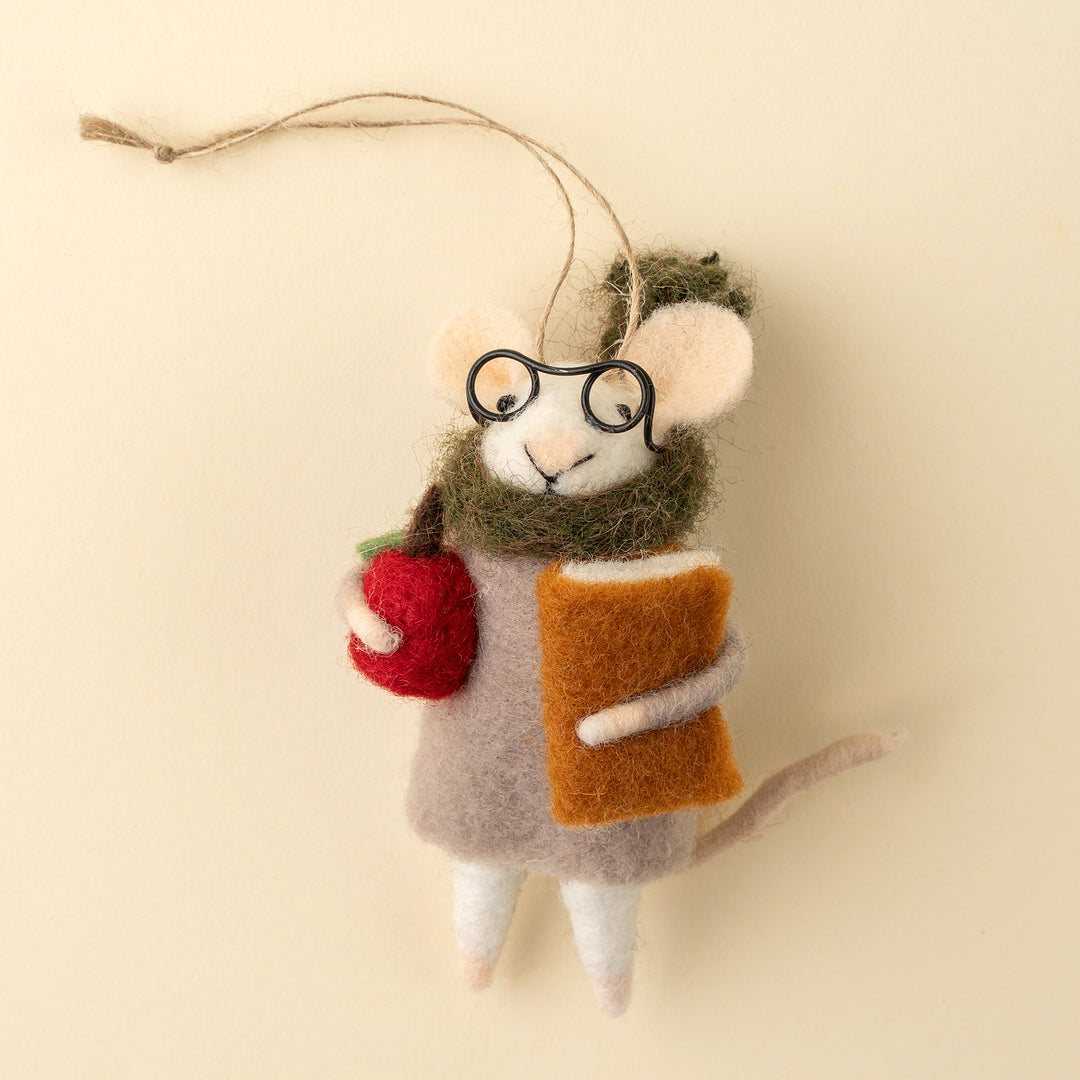 Felt Mice Teacher Tilda