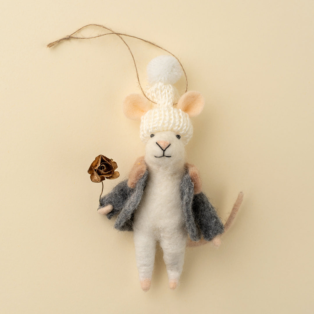 Felt Mice Gilded Rose Glen