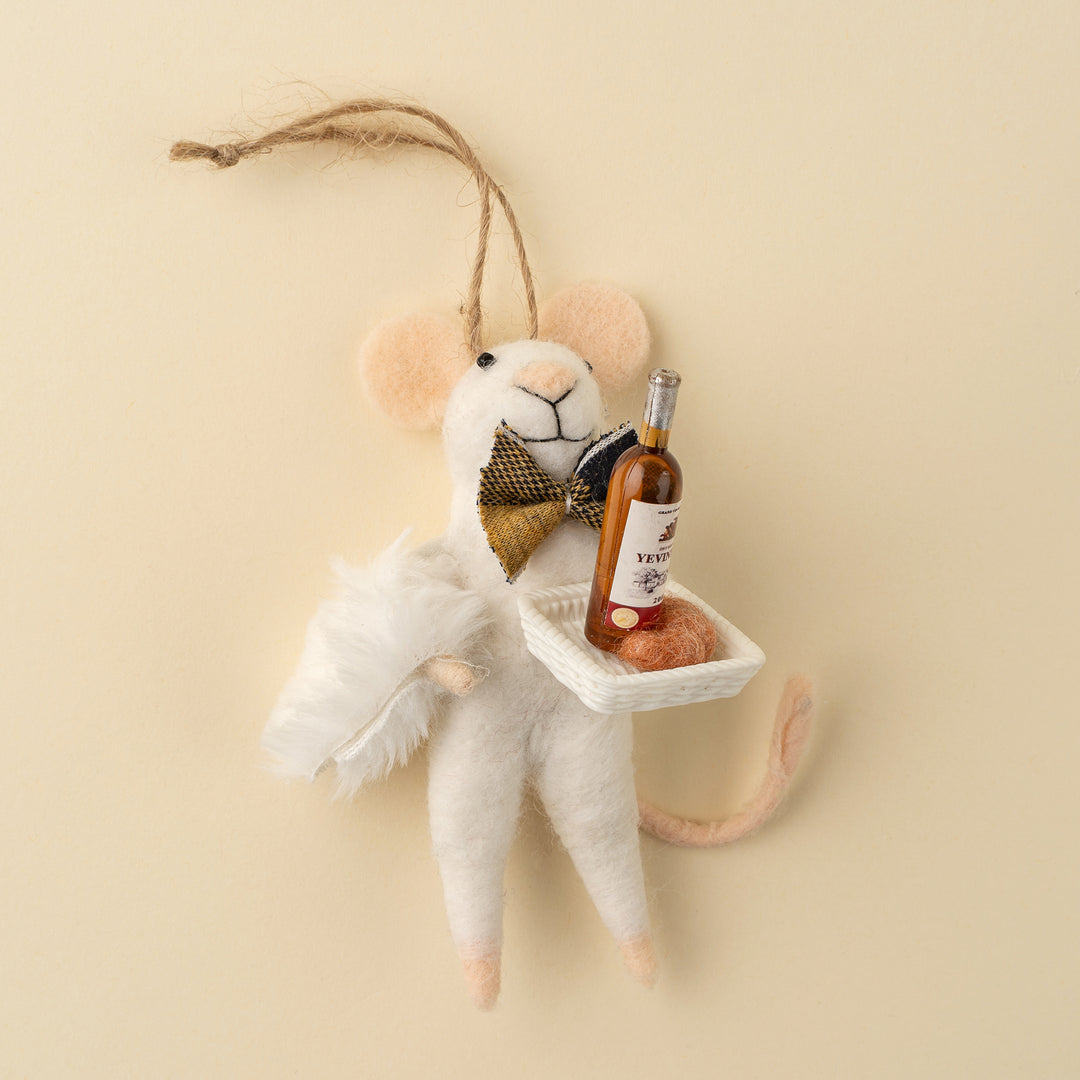 Felt Mice Holiday Host Henry