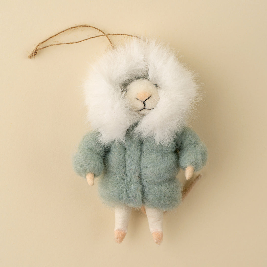 Felt Mice Parka Paulette