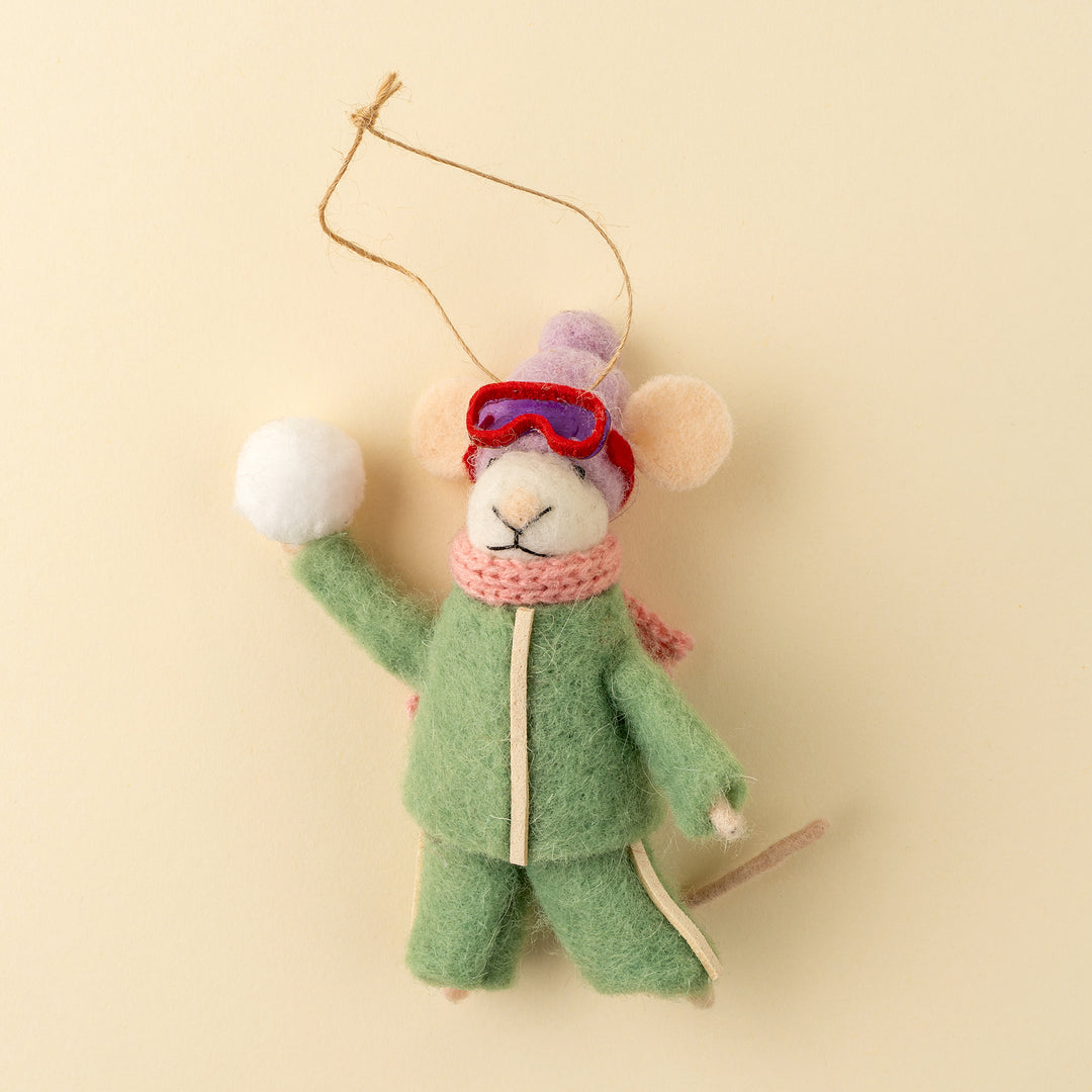 Felt Mice Snowball Sarah