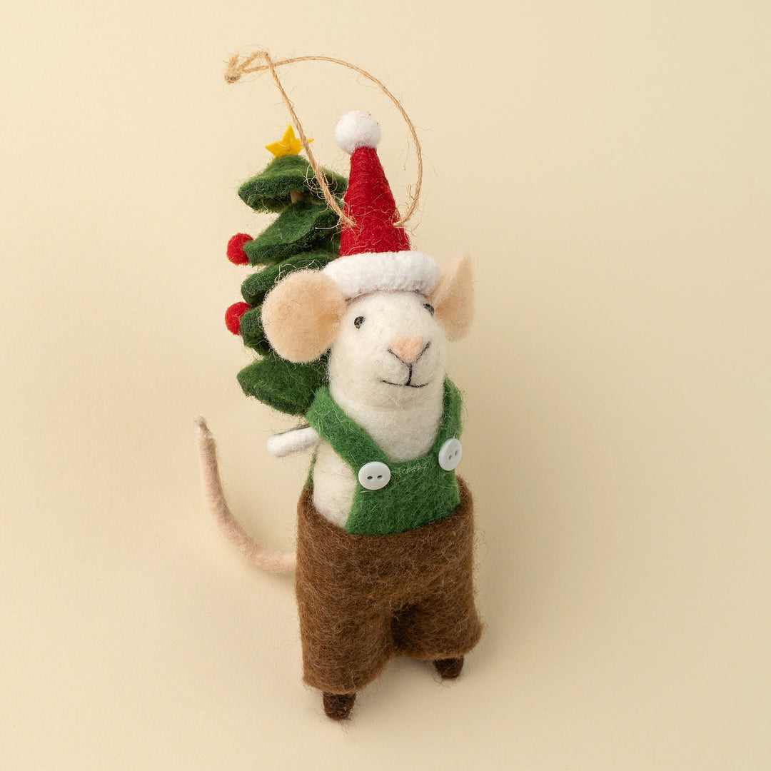 Felt Mice Tree Toting Tom