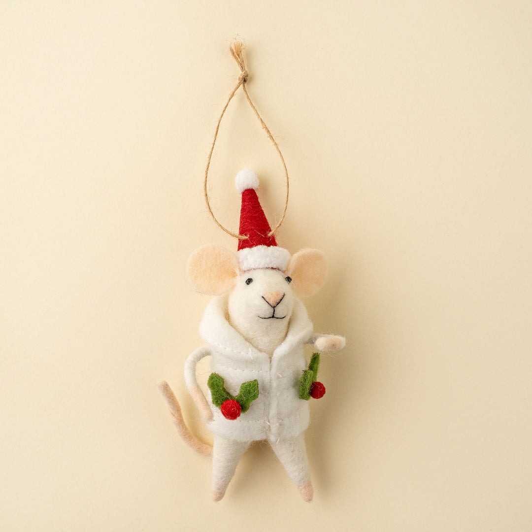 Felt Mice Hollyberry Hattie