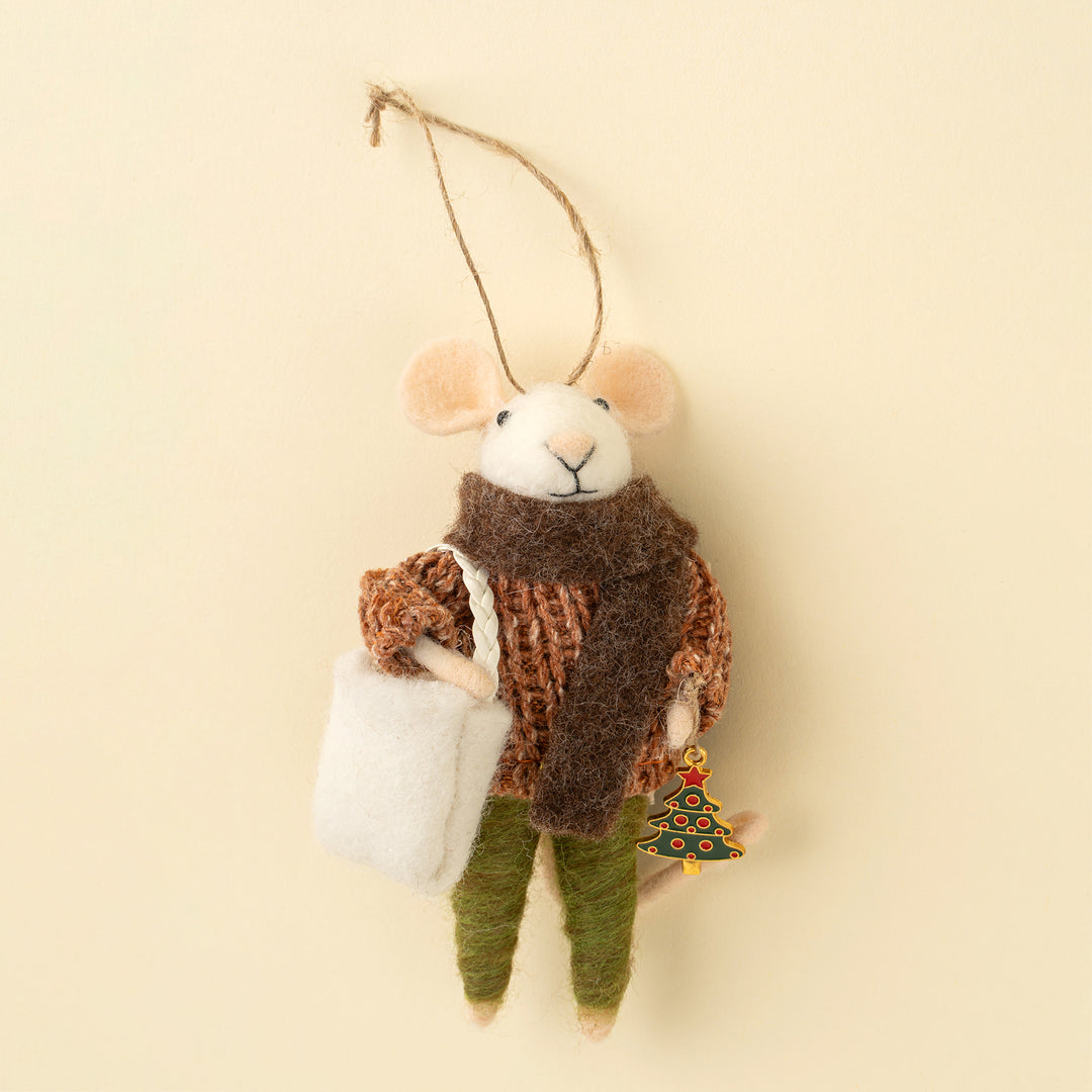 Felt Mice Festive Frederick