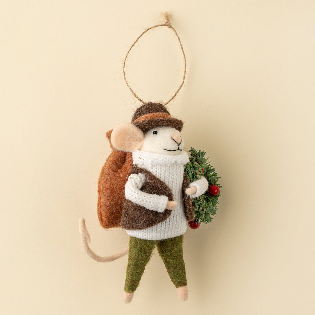 Felt Mice Evergreen Edgar