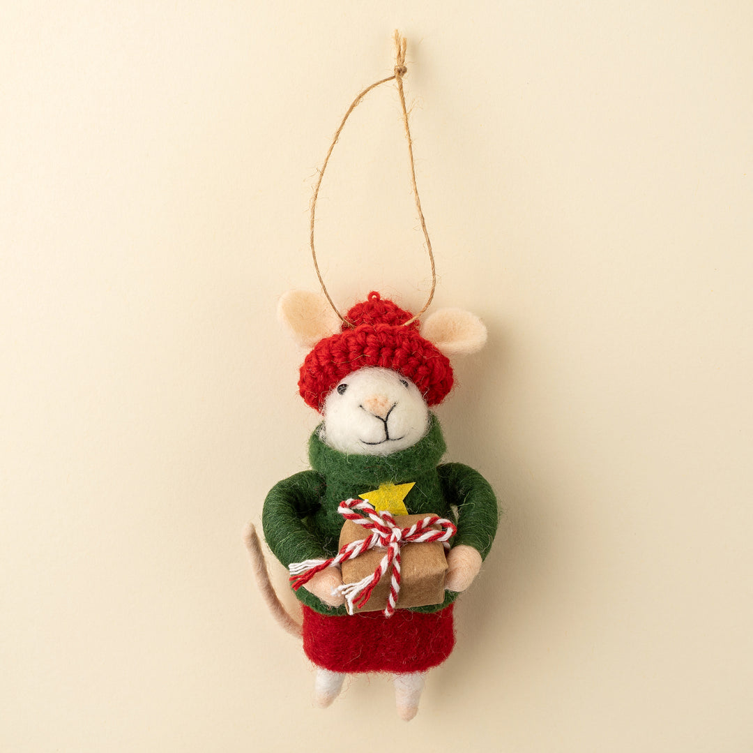 Felt Mice Gift-Giving Gertie