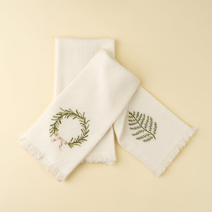 Frond/Wreath Hand Towel