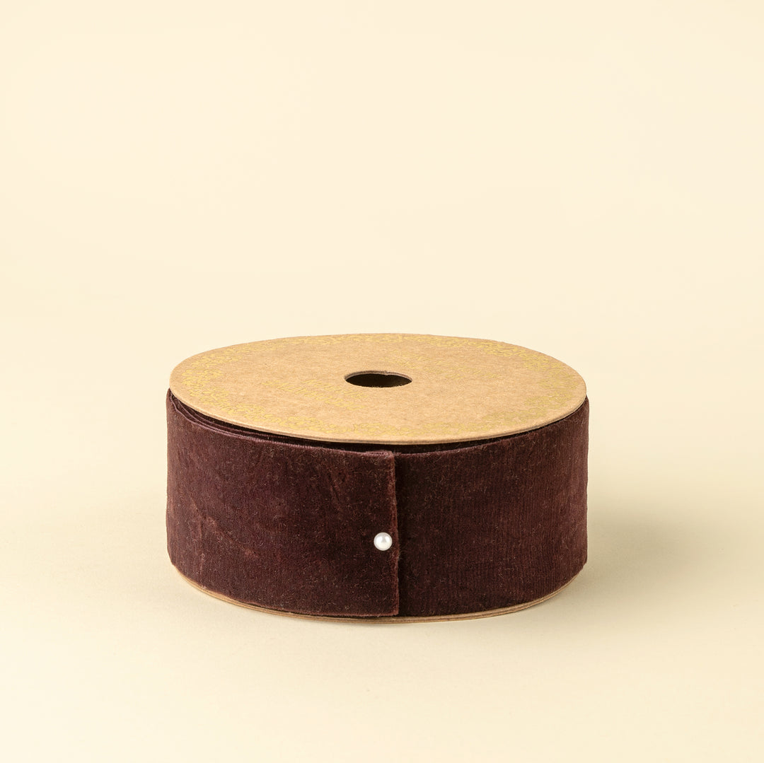 2" Velvet Ribbon, Sangria
