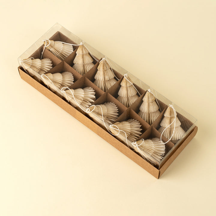 Paper Tree Garland,Ivory
