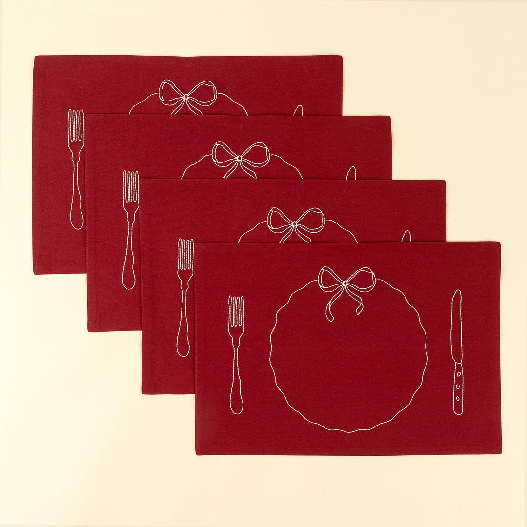 Bon Appetit Placemats – Set of 4