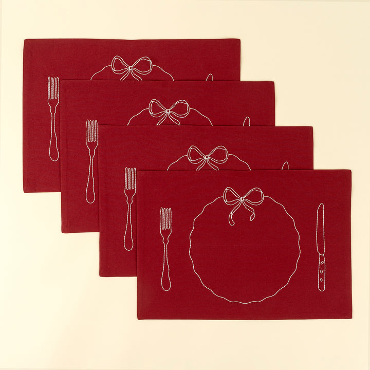 Bon Appetit Placemats – Set of 4