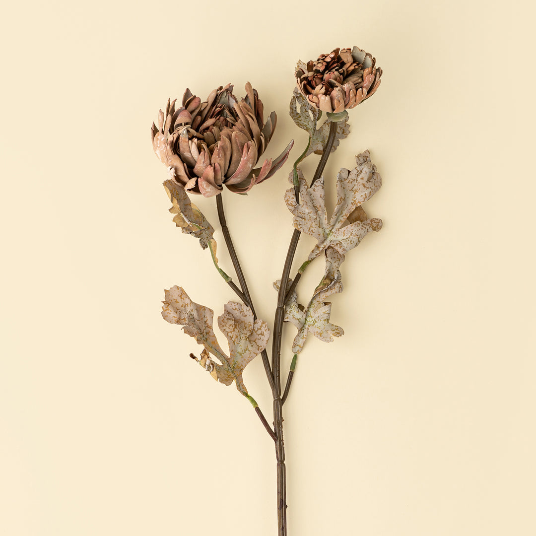 Dahlia Spray, Brown