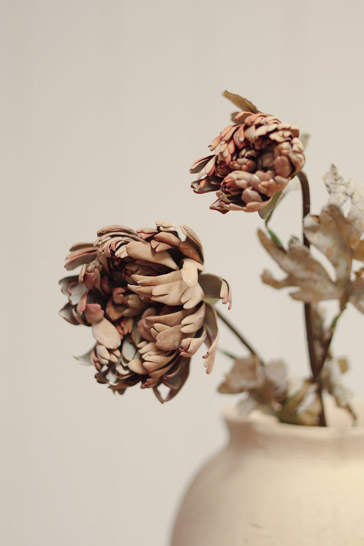 Dahlia Spray, Brown
