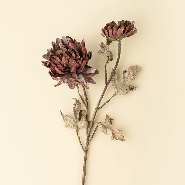 Dahlia Spray, Burgundy