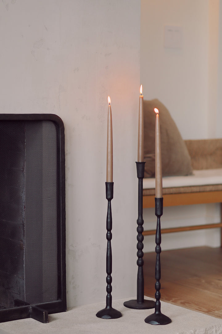 Nova Candlestick Black - Large