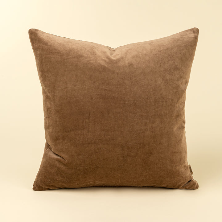 Vera Velvet Cushion, Caramel 20x20