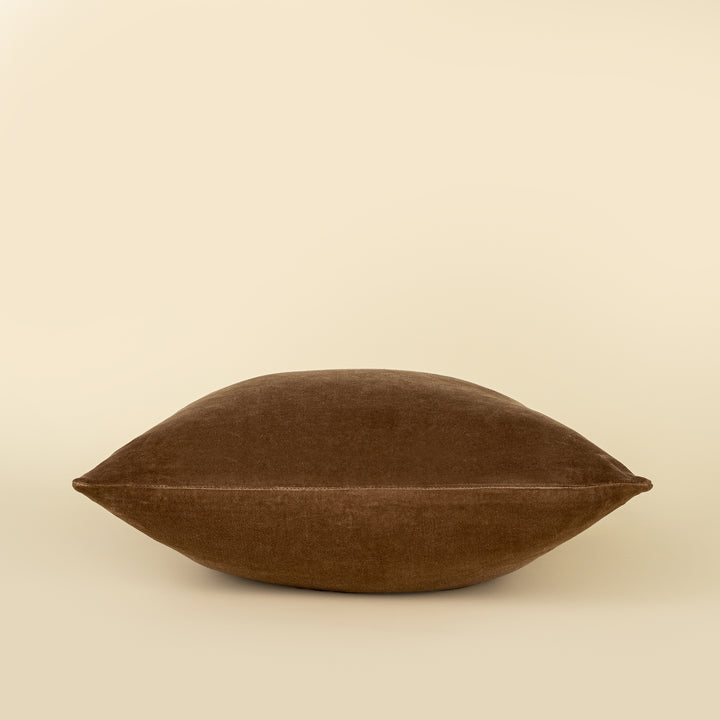 Vera Velvet Cushion, Caramel 20x20
