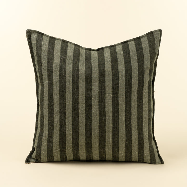 Sage Stripe Cushion 20x20