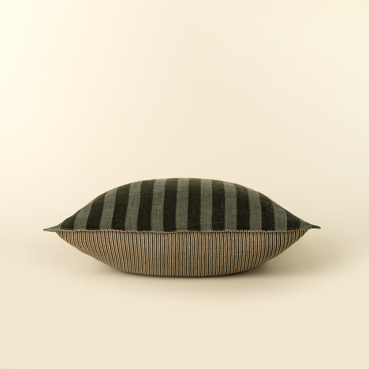 Sage Stripe Cushion 20x20