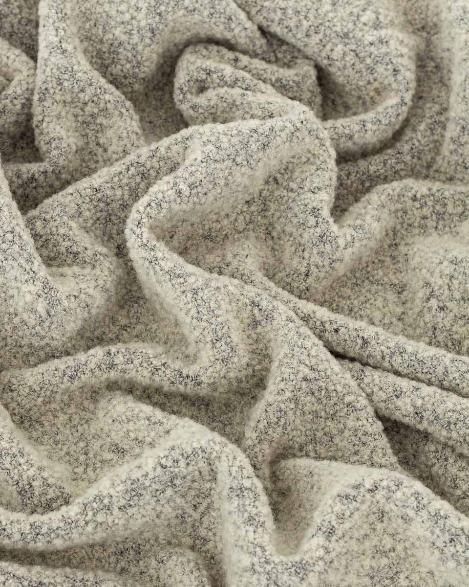 Paris Wool Throw, Ivory