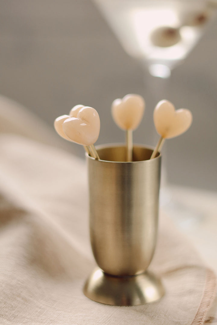 Heart Cocktail Picks - Set of 6