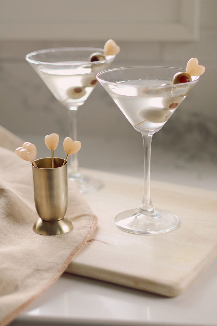 Heart Cocktail Picks - Set of 6