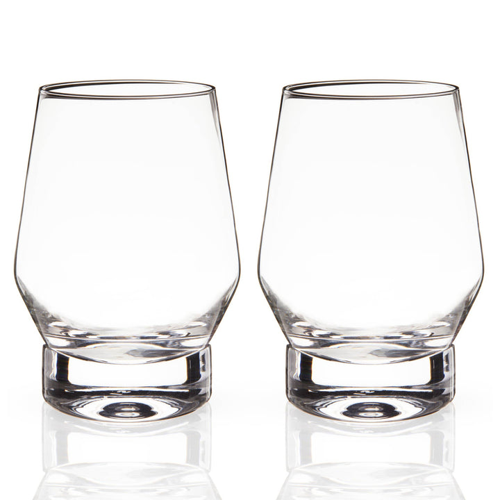Raye Crystal Whiskey Glasses - Set of 2
