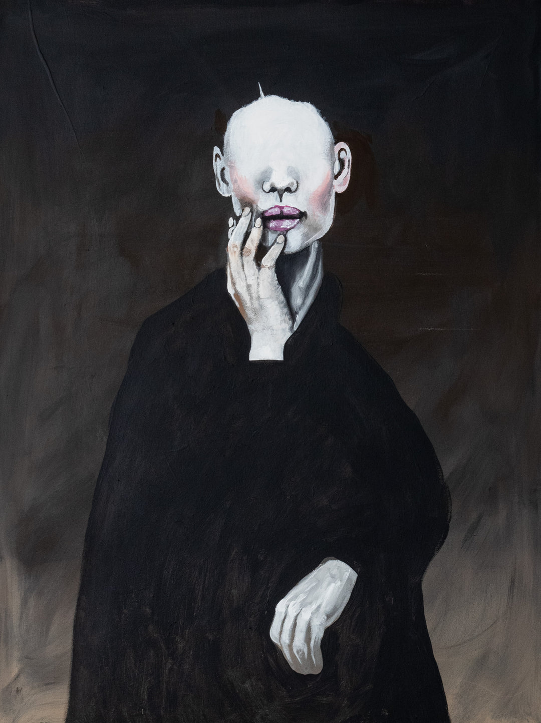 I never saw you leave | Acrylic Painting on Canvas by Robert Moore