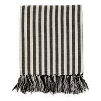 Bengal Stripe Bath Towel, Black