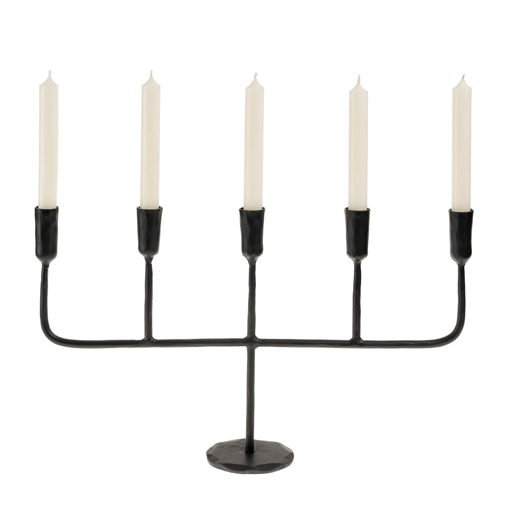 Luna Candelabra, Black