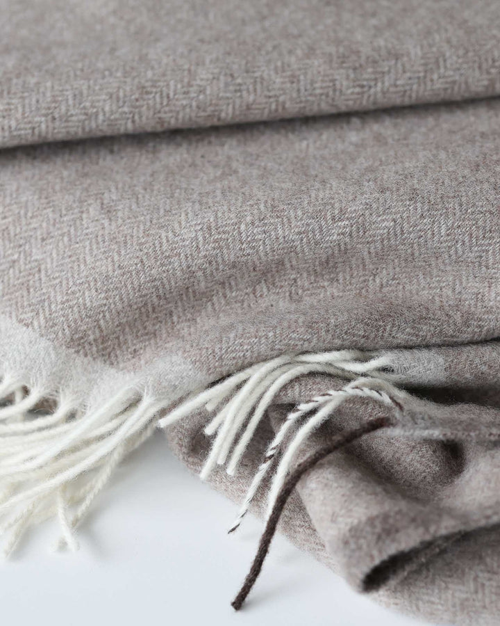 MILANO Cashmere Throw, Brown