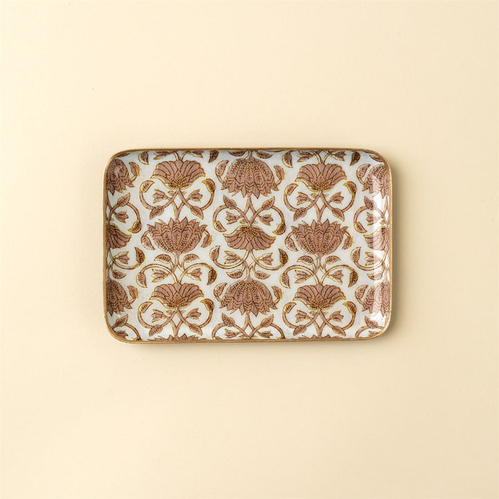 Loti Enameled Tray, Small