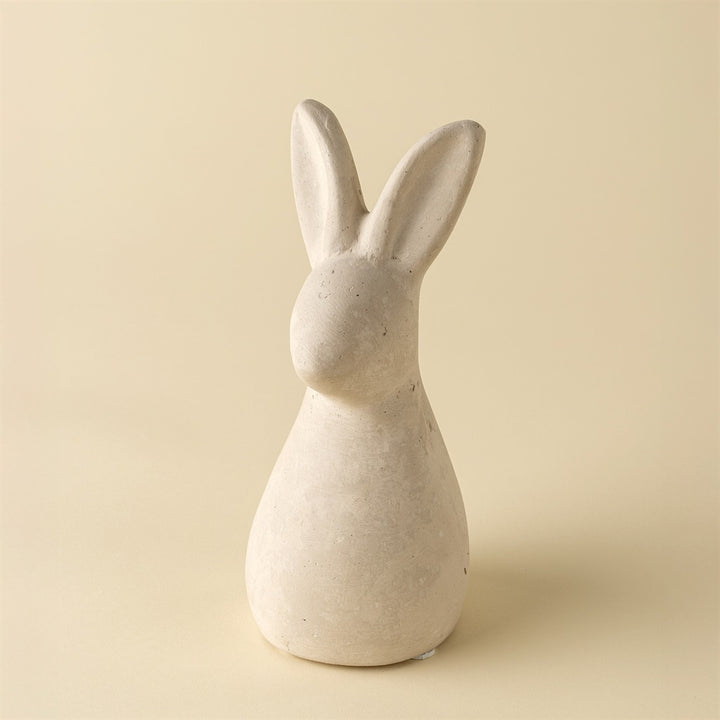 Paper Mache Bunny Statuette, Large