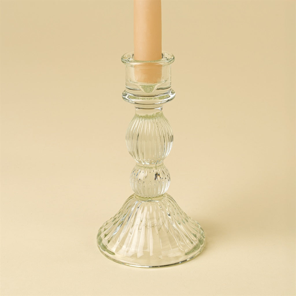 Callista Candleholder, Clear