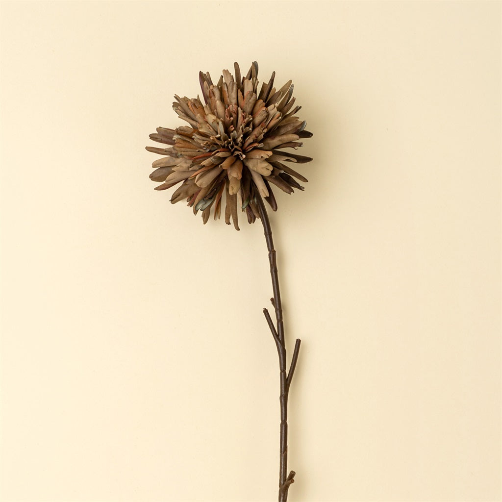Dahlia Real Touch Stem, Russet