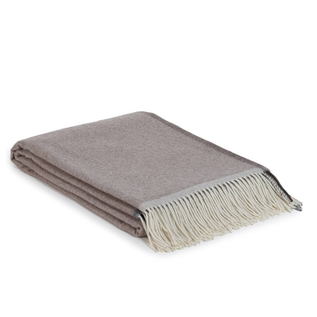 MILANO Cashmere Throw, Brown