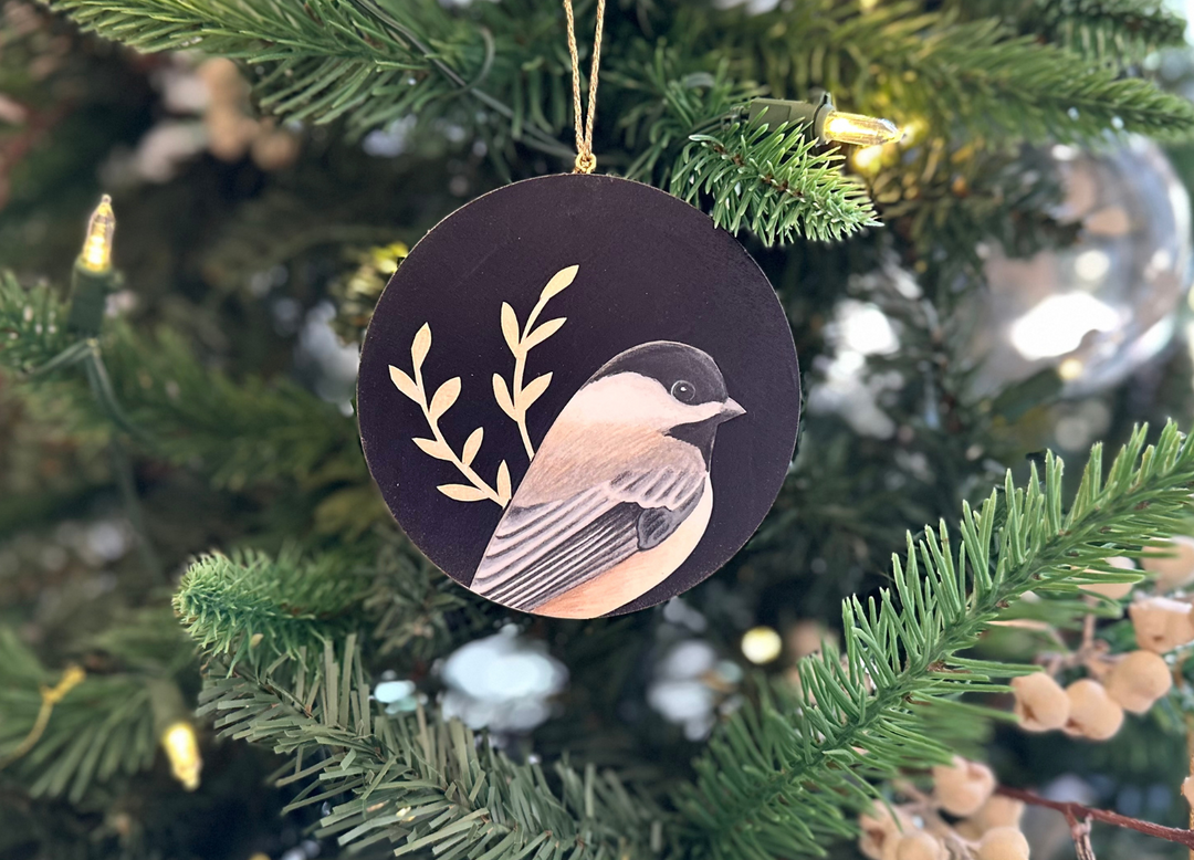 Tree Ornament - Chickadee #1