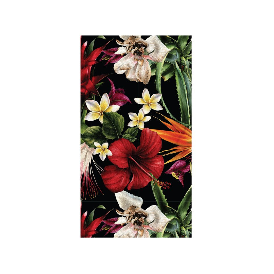 Midnight Tropical Guest Napkin 16-Pack